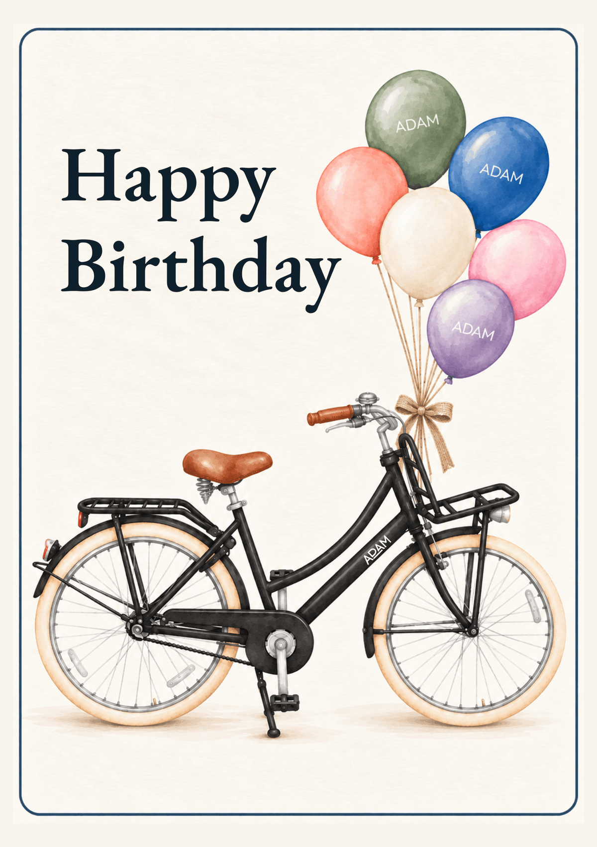 Birthday Card - The Adam Store