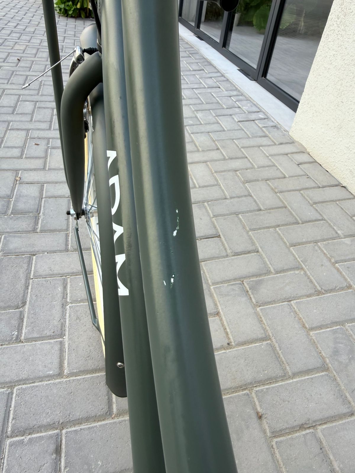 The Deluxe Olive Green Adam 26" - Bicycle with Gears Pre-loved