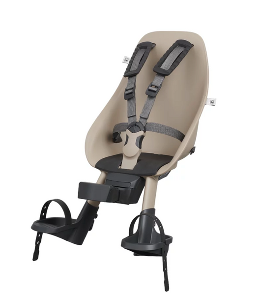 child seat for bicycle beige