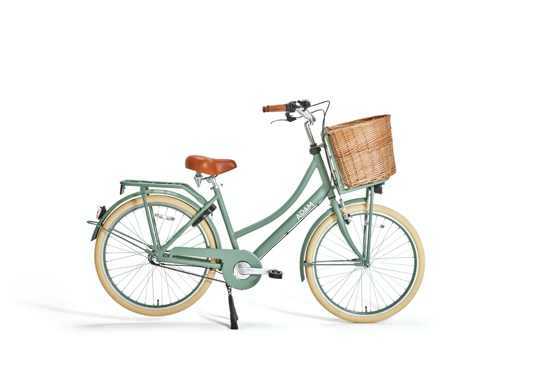 pastel bike with basket