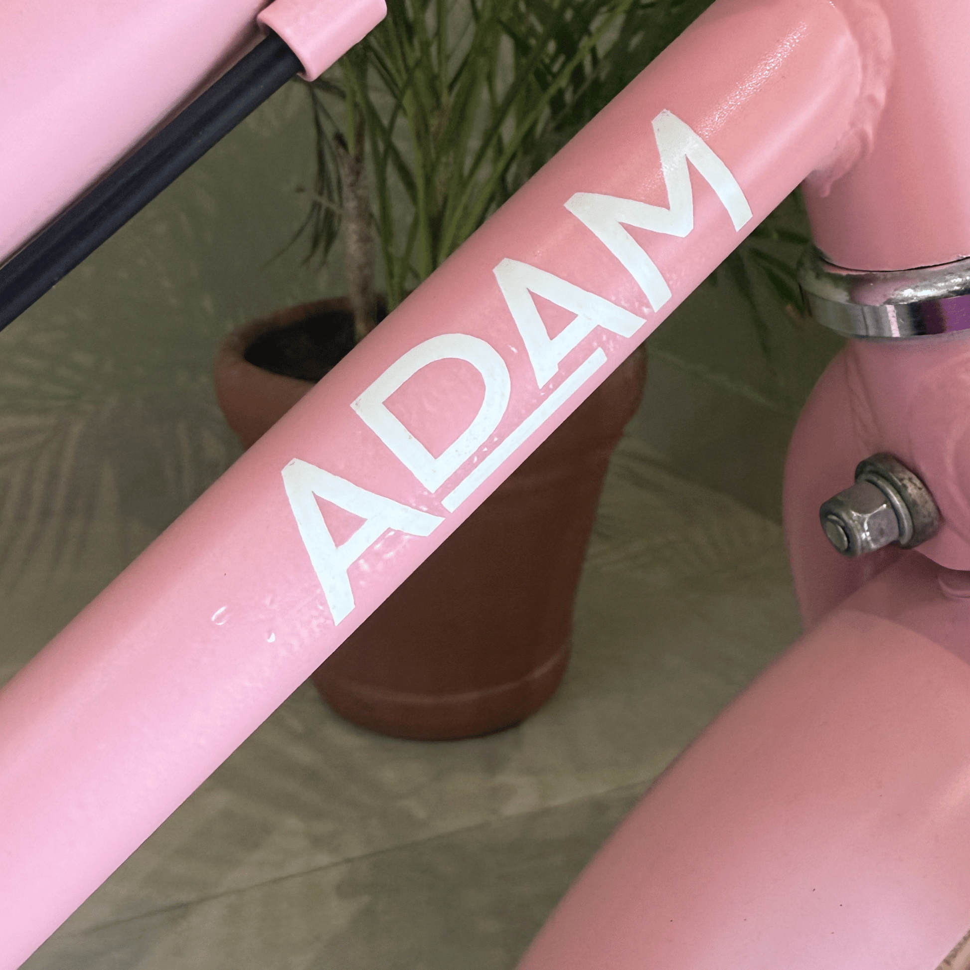 The Dutch Style 12" Pink Handbrake Pre - loved - The Adam Store