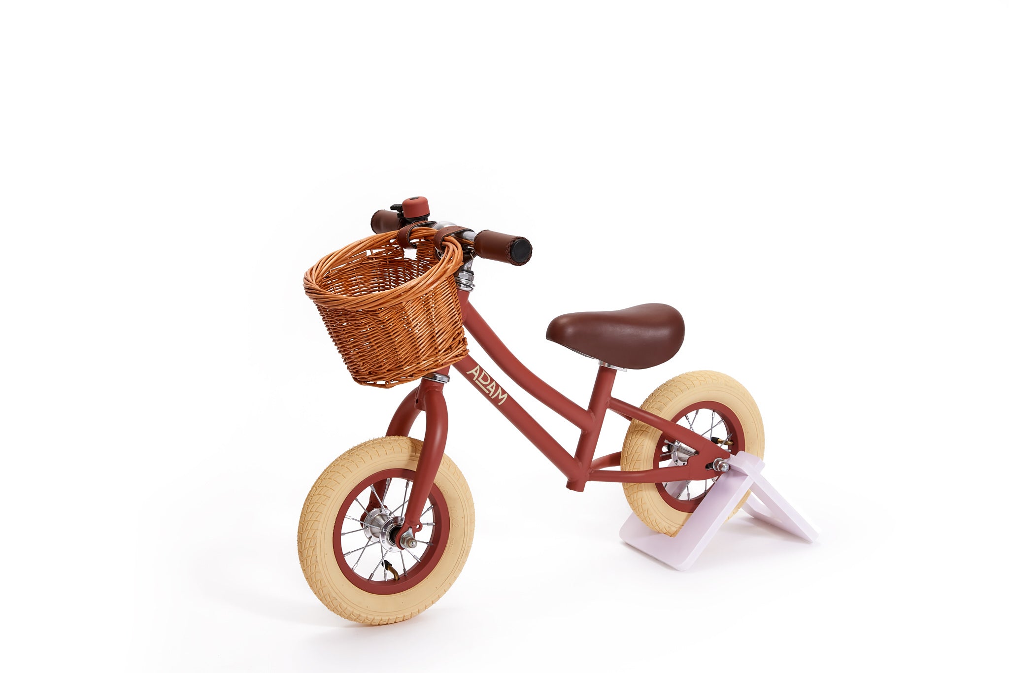 red balance bike toddlers bicycle