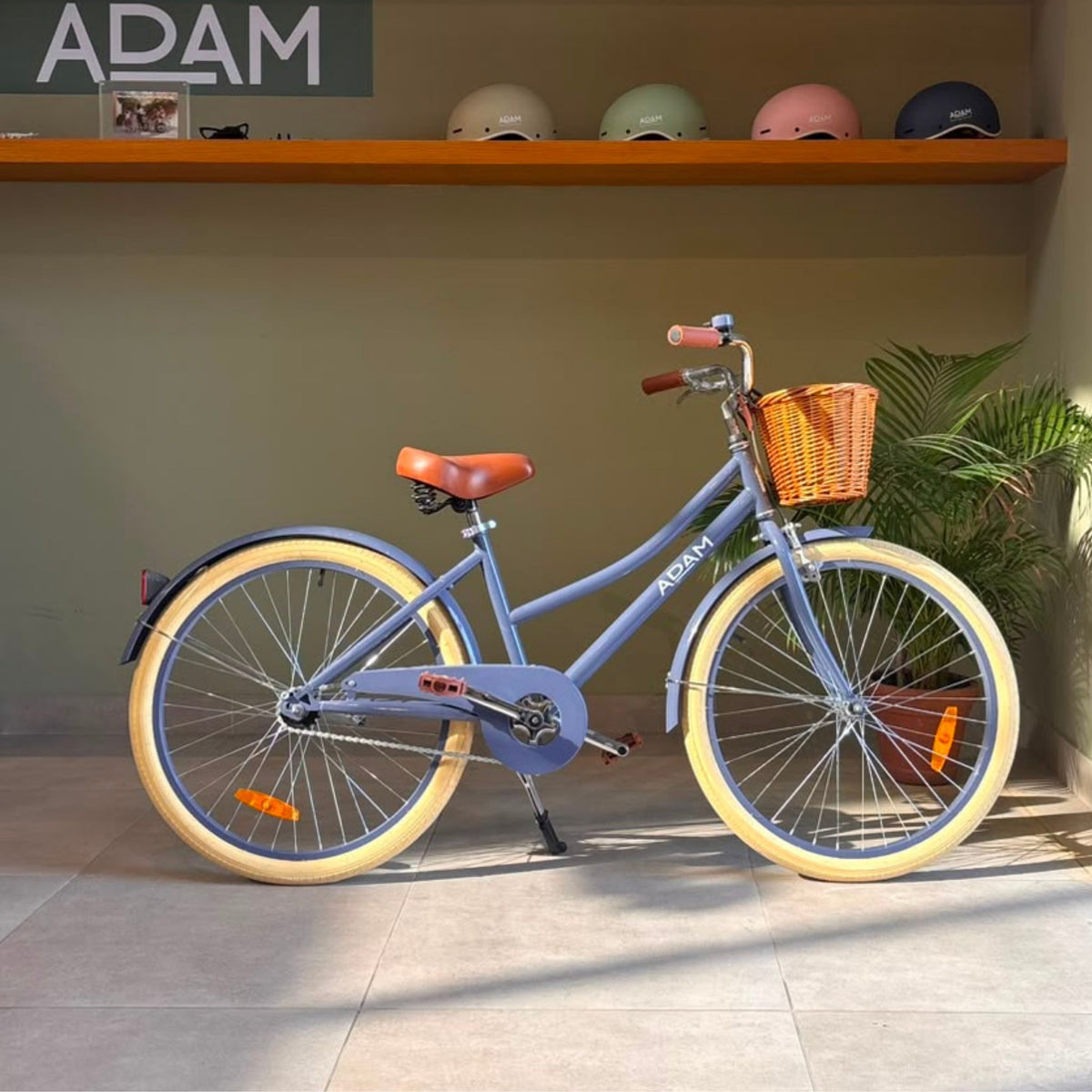 The Dutch Style 24" Blue Coaster - The Adam Store