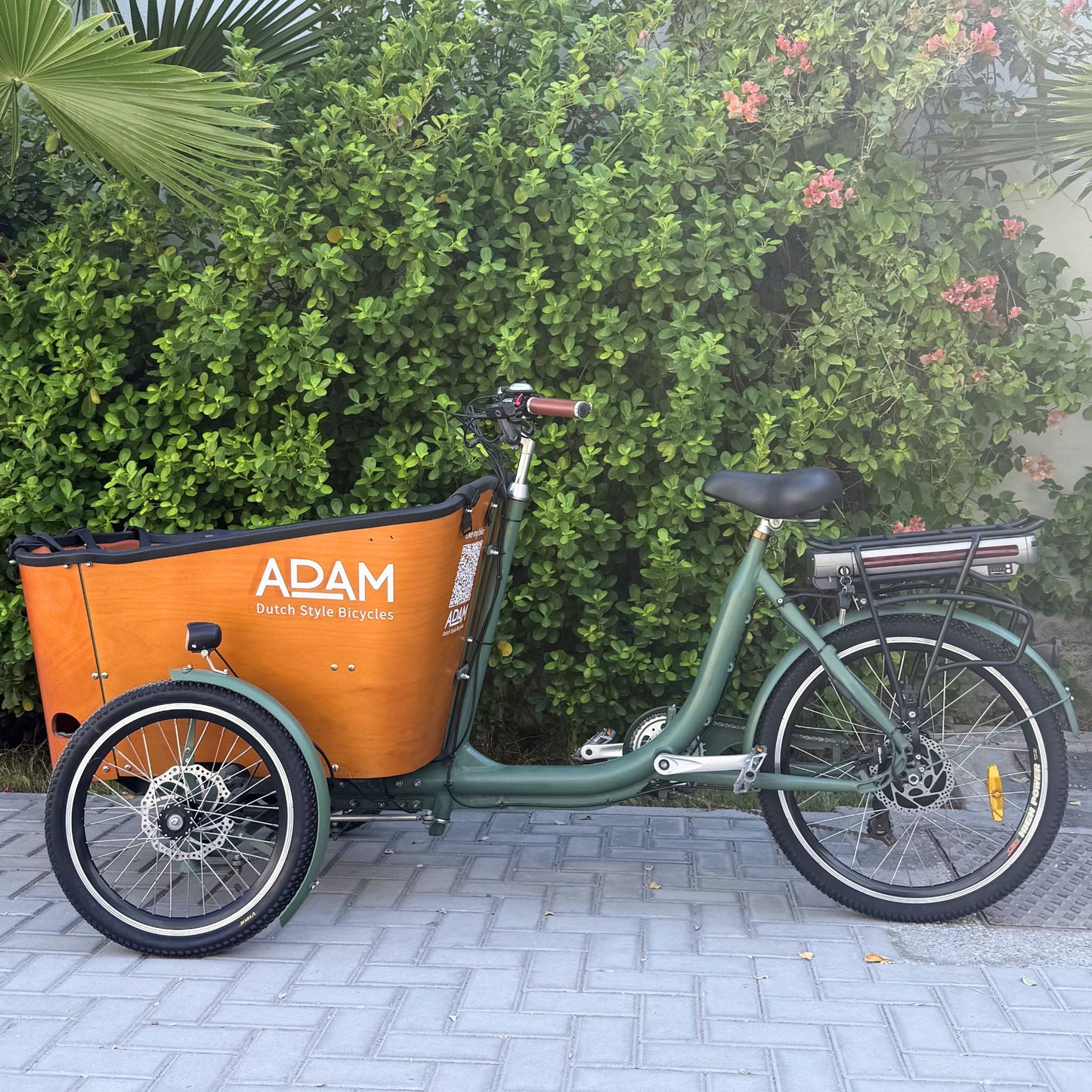 The Electric Cargo Green- 3 wheels Pre-loved - The Adam Store