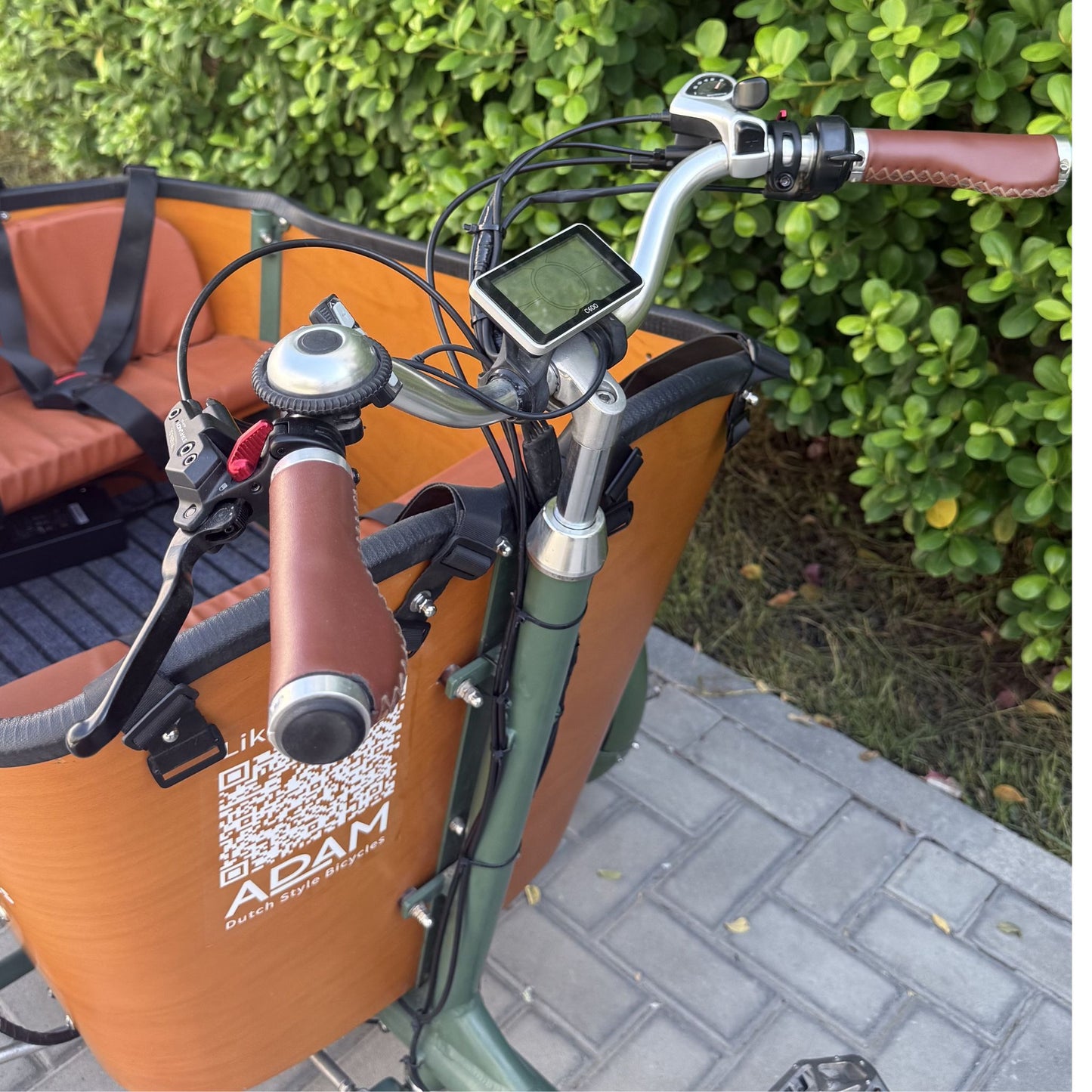 The Electric Cargo Green- 3 wheels Pre-loved - The Adam Store