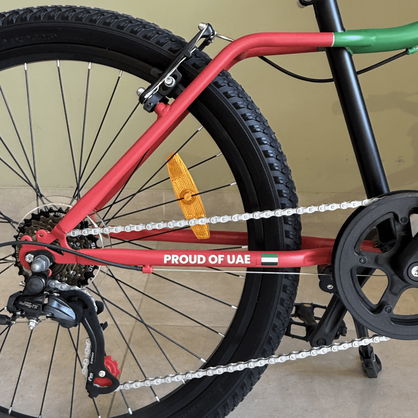 The 24" Mountain Bike UAE colors - The Adam Store
