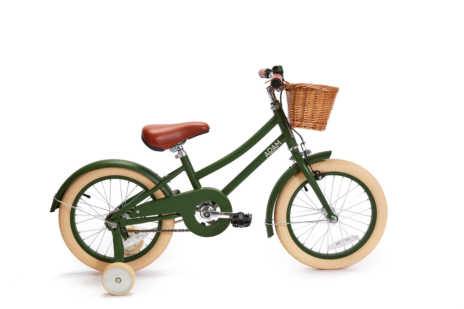 Children's bicycle green