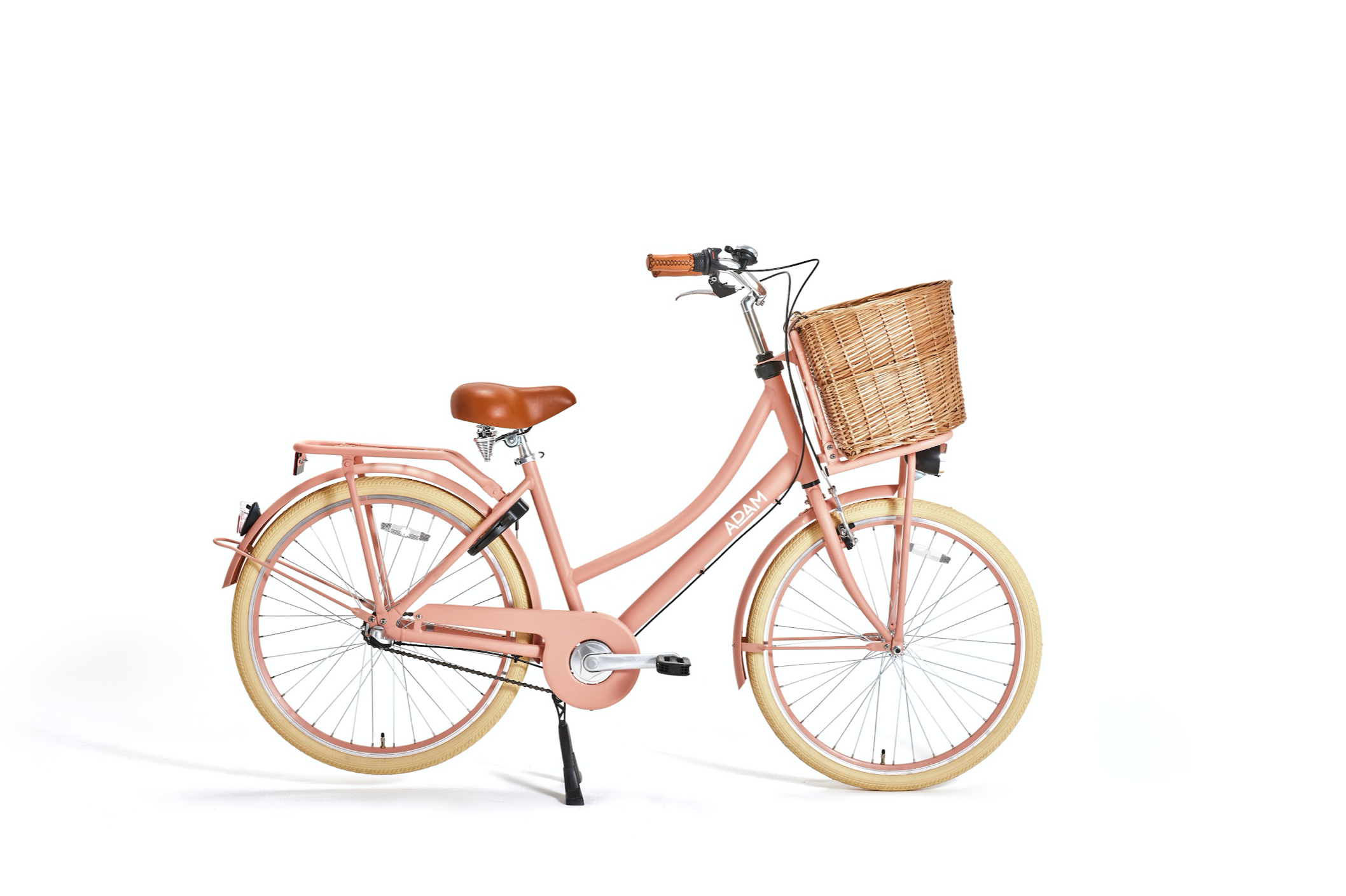 Rose gold bike basket sales